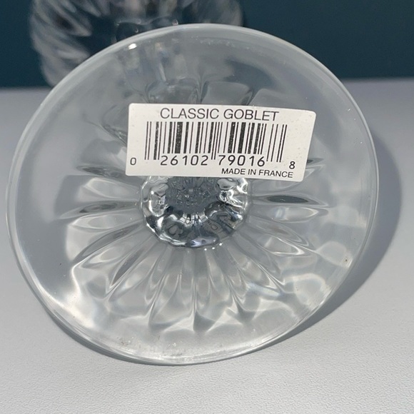 NWT Cristal D’Arques Set Of 4 Classic Goblet Wine Glasses - Picture 8 of 11